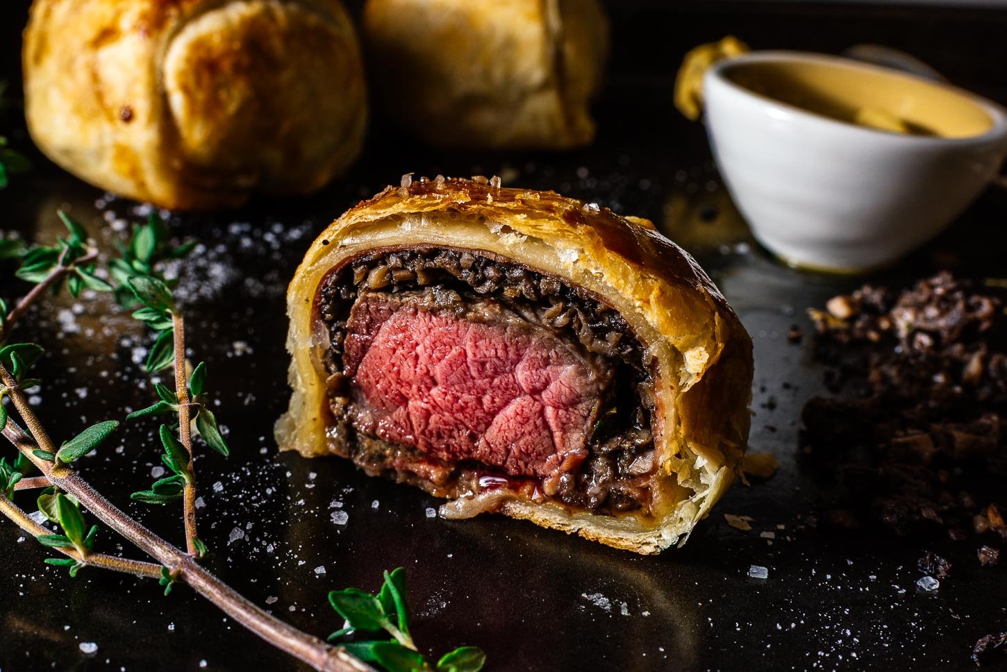 mini beef wellington recipe - www.iamafoodblog.com