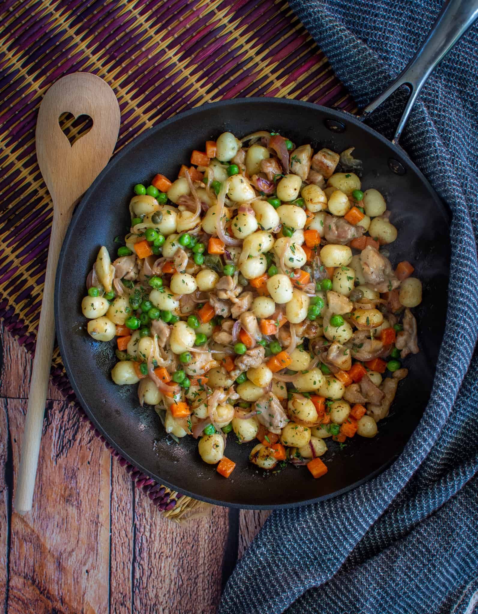 Chicken, Blue Cheese Gnocchi - AnotherFoodBlogger