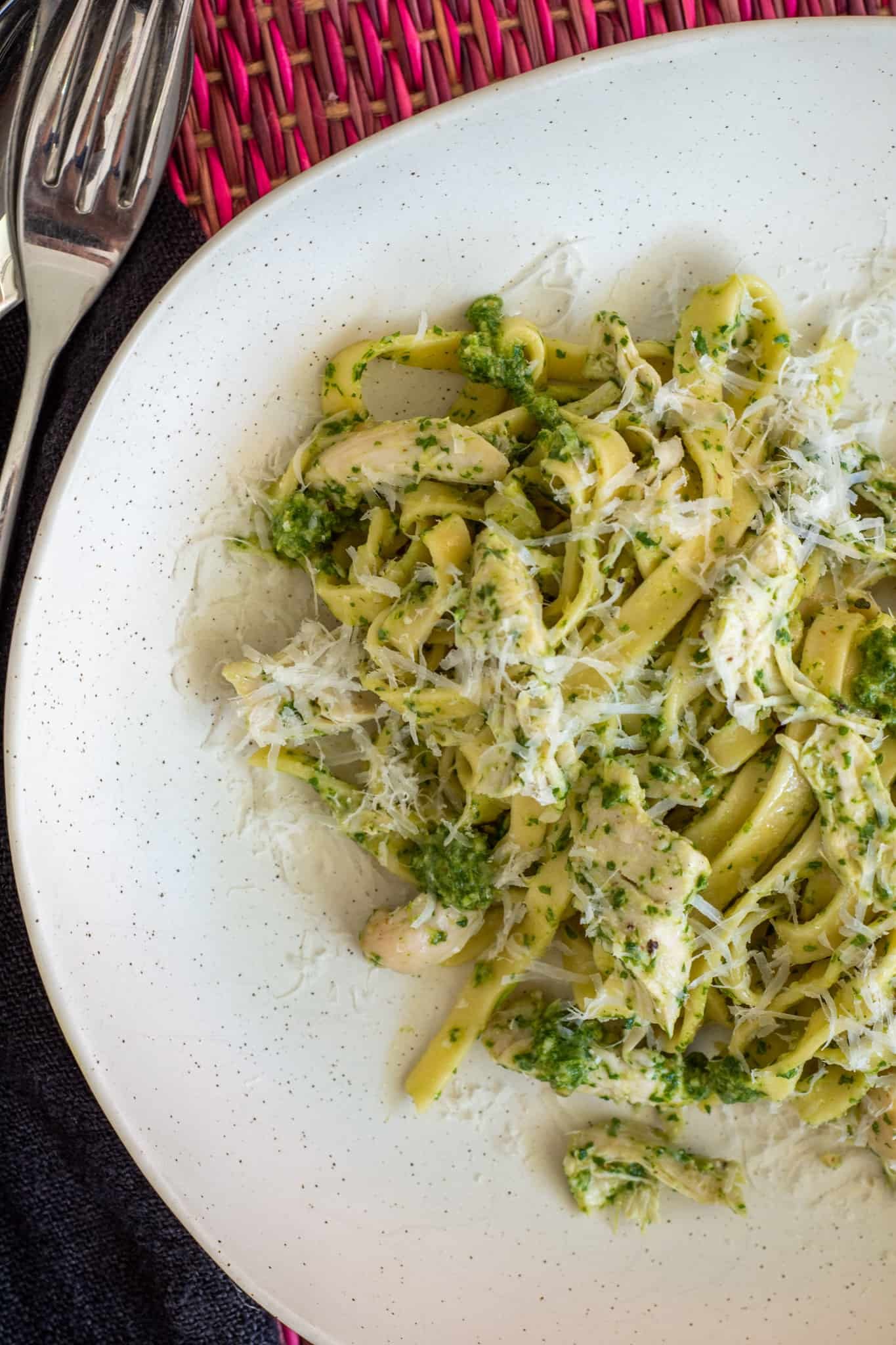 Pasta al Pesto - Chicken, Rocket & Walnut Pesto